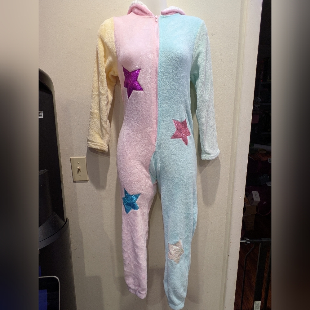 modern Kids Colorful Star  Pajamas Size Medium